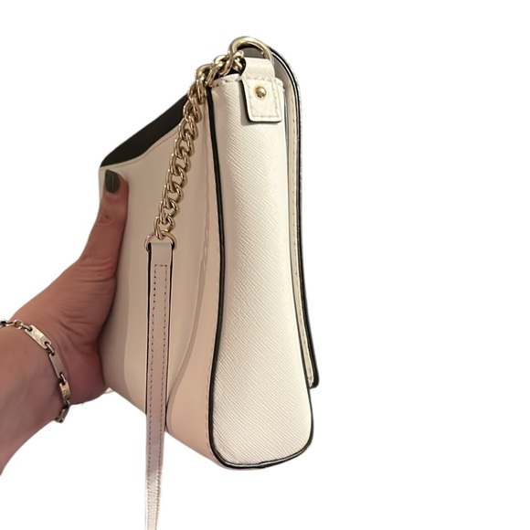 Kate Spade Authenticated Black and White Charlotte Street Alec Crossbody Bag - Picture 7 of 14